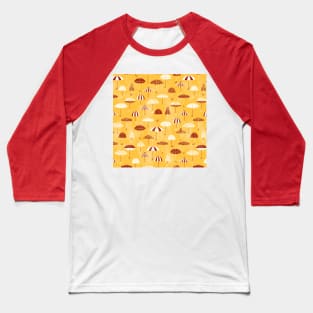 Yellow April Showers Baseball T-Shirt